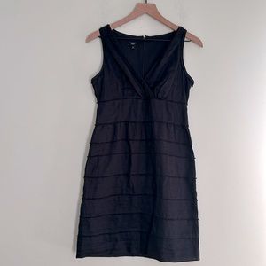 Talbots Linen Sleeveless Midi Dress